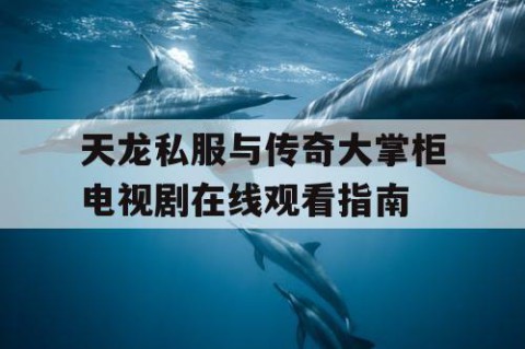 天龙私服与传奇大掌柜电视剧在线观看指南