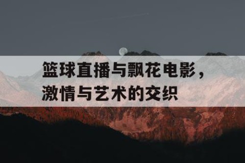 篮球直播与飘花电影，激情与艺术的交织