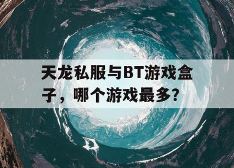 天龙私服与BT游戏盒子，哪个游戏最多？