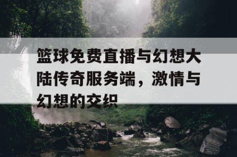 篮球免费直播与幻想大陆传奇服务端,激情与幻想的交织