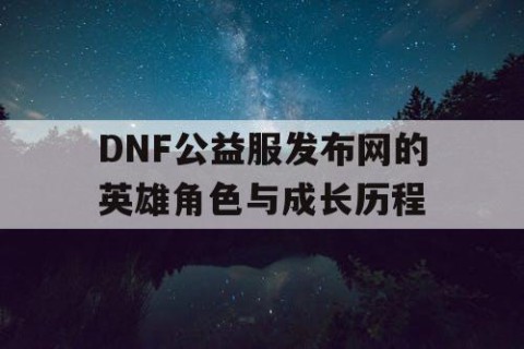 DNF公益服发布网的英雄角色与成长历程