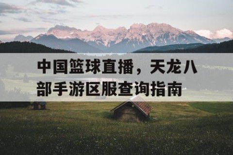 中国篮球直播,天龙八部手游区服查询指南