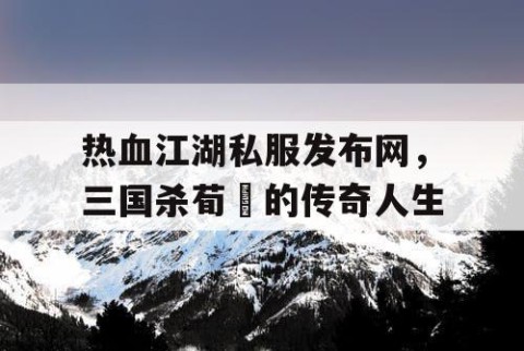热血江湖私服发布网，三国杀荀彧的传奇人生