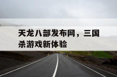天龙八部发布网，三国杀游戏新体验