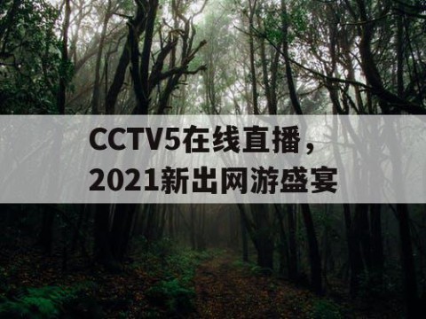 CCTV5在线直播,2021新出网游盛宴