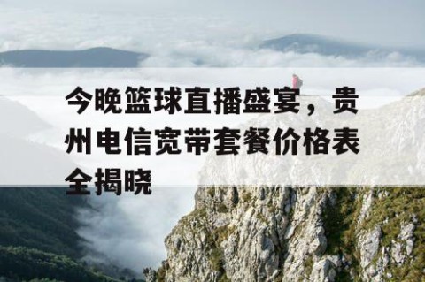 今晚篮球直播盛宴，贵州电信宽带套餐价格表全揭晓
