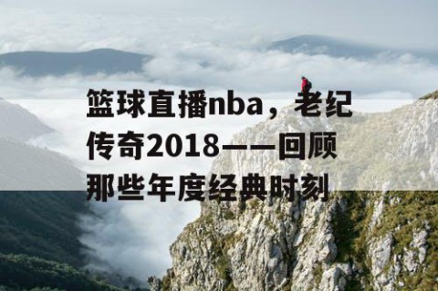 篮球直播nba，老纪传奇2018——回顾那些年度经典时刻
