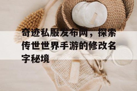 奇迹私服发布网，探索传世世界手游的修改名字秘境