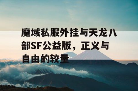 魔域私服外挂与天龙八部SF公益版，正义与自由的较量