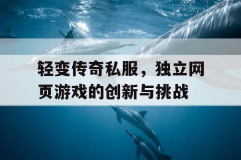 轻变传奇私服，独立网页游戏的创新与挑战