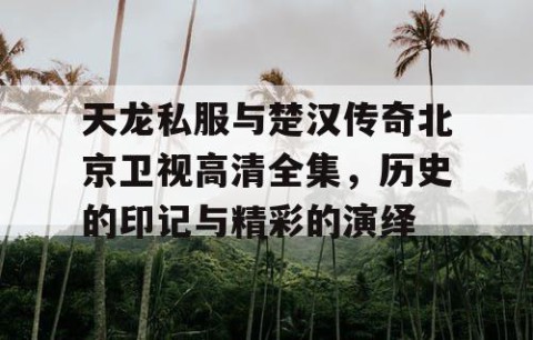 天龙私服与楚汉传奇北京卫视高清全集，历史的印记与精彩的演绎