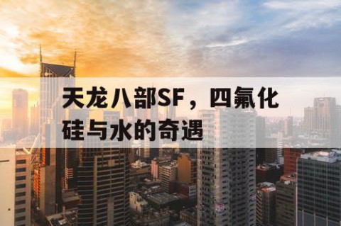 天龙八部SF，四氟化硅与水的奇遇
