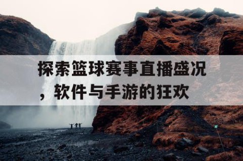 探索篮球赛事直播盛况，软件与手游的狂欢