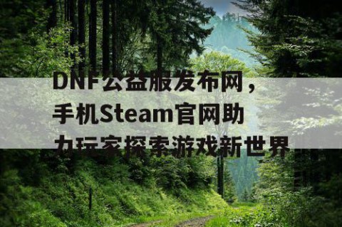 DNF公益服发布网，手机Steam官网助力玩家探索游戏新世界