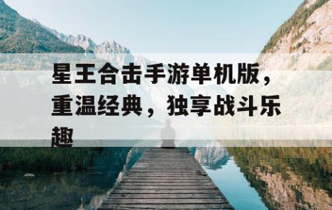 星王合击手游单机版，重温经典，独享战斗乐趣