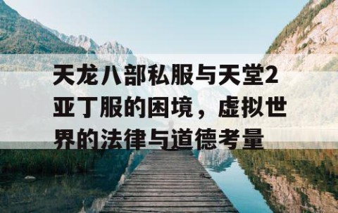 天龙八部私服与天堂2亚丁服的困境，虚拟世界的法律与道德考量