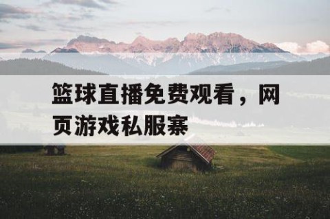 篮球直播免费观看，网页游戏私服寨