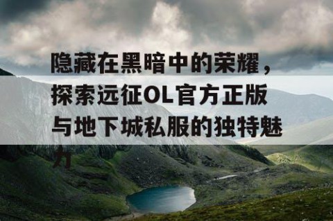 隐藏在黑暗中的荣耀，探索远征OL官方正版与地下城私服的独特魅力