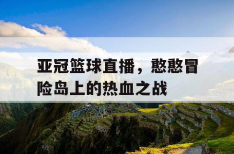 亚冠篮球直播,憨憨冒险岛上的热血之战