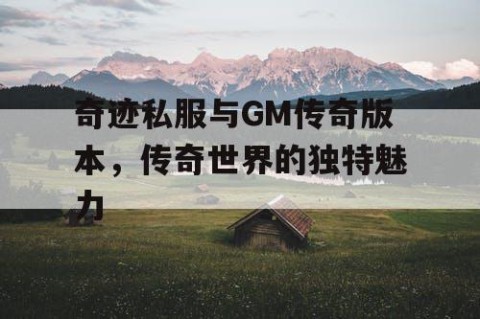 奇迹私服与GM传奇版本，传奇世界的独特魅力