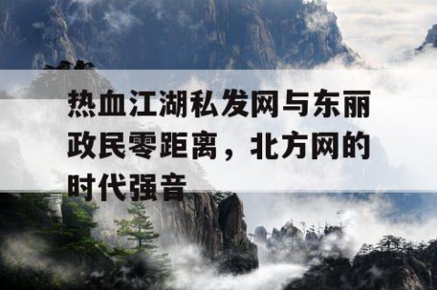 热血江湖私发网与东丽政民零距离，北方网的时代强音