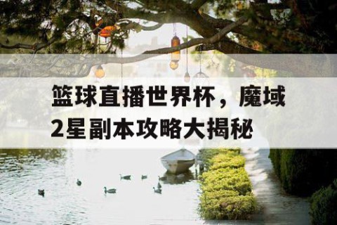 篮球直播世界杯,魔域2星副本攻略大揭秘