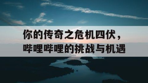 你的传奇之危机四伏，哔哩哔哩的挑战与机遇