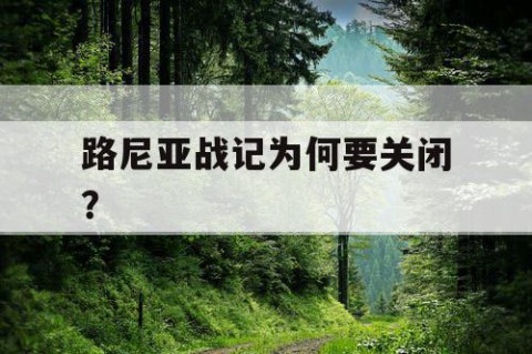 路尼亚战记为何要关闭？