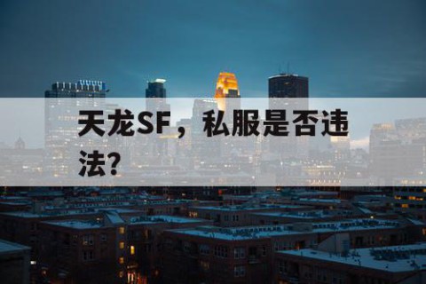 天龙SF，私服是否违法？