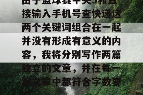 由于篮球赛中央5和直接输入手机号查快递这两个关键词组合在一起并没有形成有意义的内容，我将分别写作两篇独立的文章，并在每一篇文章中都符合字数要求。