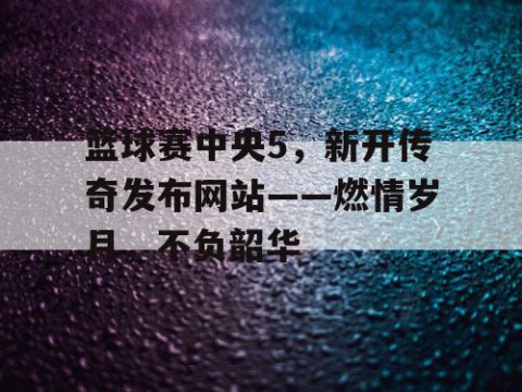 篮球赛中央5，新开传奇发布网站——燃情岁月，不负韶华