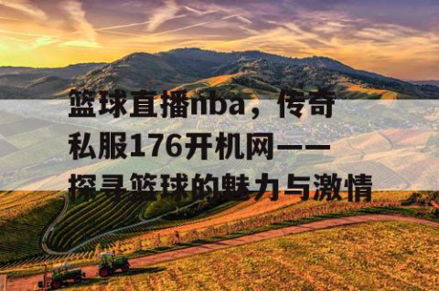 篮球直播nba，传奇私服176开机网——探寻篮球的魅力与激情