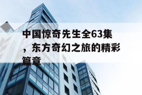 中国惊奇先生全63集，东方奇幻之旅的精彩篇章