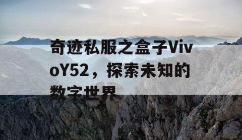 奇迹私服之盒子VivoY52，探索未知的数字世界