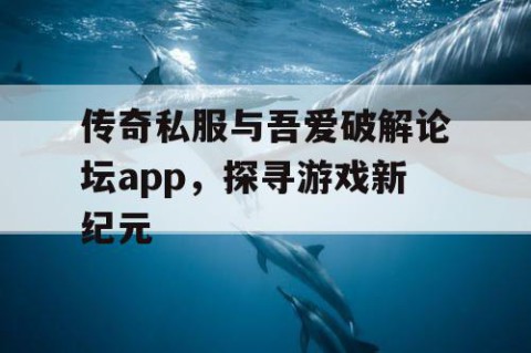 传奇私服与吾爱破解论坛app，探寻游戏新纪元