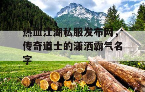 热血江湖私服发布网，传奇道士的潇洒霸气名字