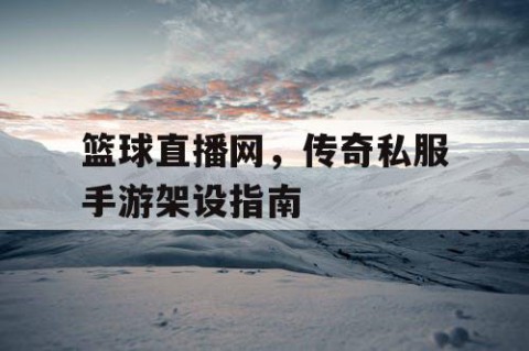 篮球直播网,传奇私服手游架设指南