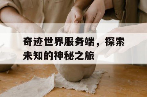 奇迹世界服务端，探索未知的神秘之旅