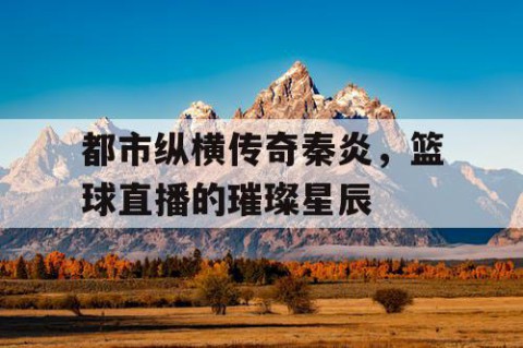 都市纵横传奇秦炎,篮球直播的璀璨星辰