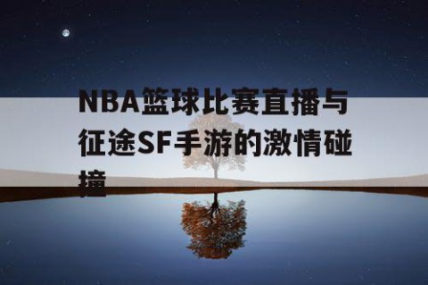 NBA篮球比赛直播与征途SF手游的激情碰撞