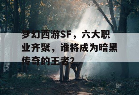 梦幻西游SF，六大职业齐聚，谁将成为暗黑传奇的王者？