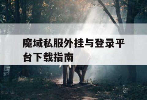 魔域私服外挂与登录平台下载指南