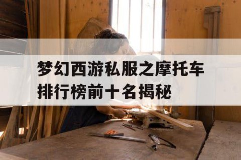 梦幻西游私服之摩托车排行榜前十名揭秘
