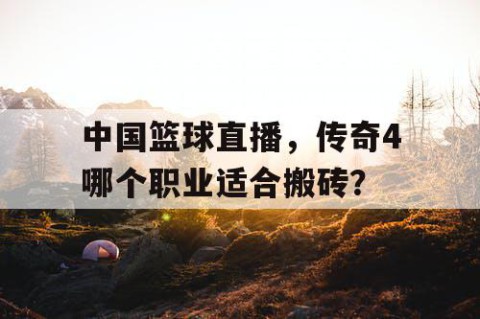 中国篮球直播,传奇4哪个职业适合搬砖?
