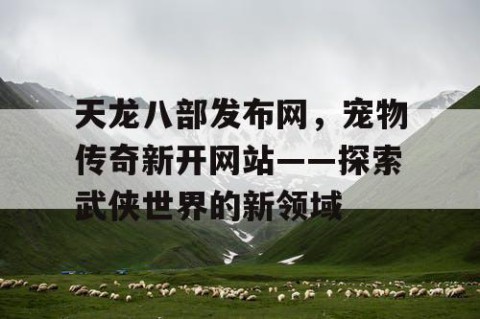 天龙八部发布网，宠物传奇新开网站——探索武侠世界的新领域