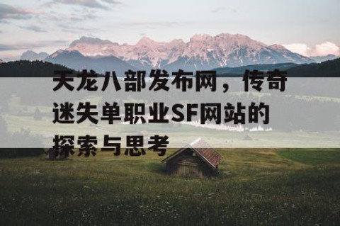 天龙八部发布网，传奇迷失单职业SF网站的探索与思考