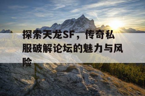 探索天龙SF，传奇私服破解论坛的魅力与风险