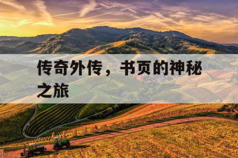 传奇外传，书页的神秘之旅