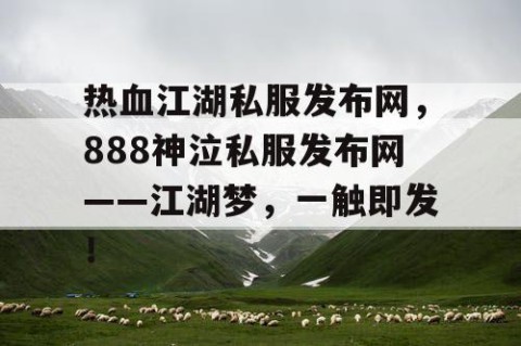 热血江湖私服发布网，888神泣私服发布网——江湖梦，一触即发！