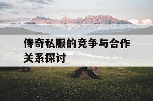 传奇私服的竞争与合作关系探讨